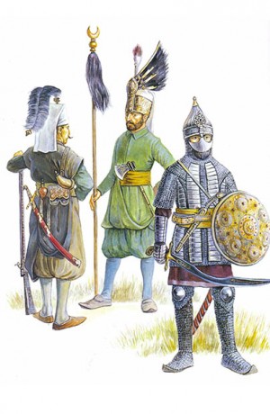 Tureccy żołnierze z XVII wieku (z archiwum autora)